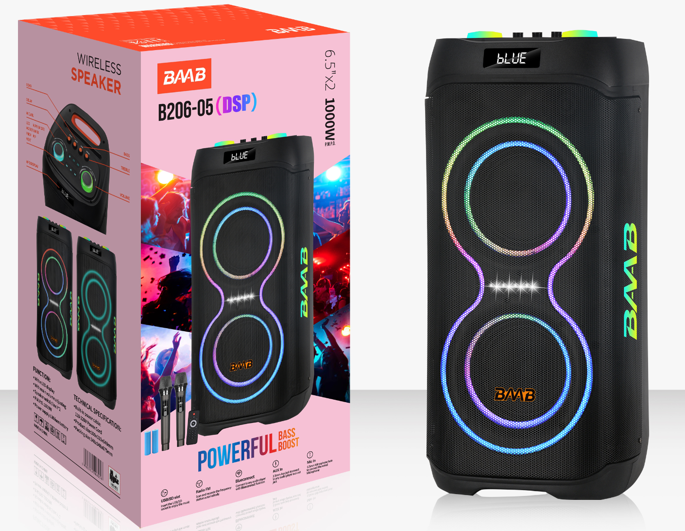 B206-05 (DSP) (2x6.5“)